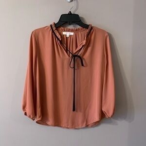 Coral pink blouse active USA size small